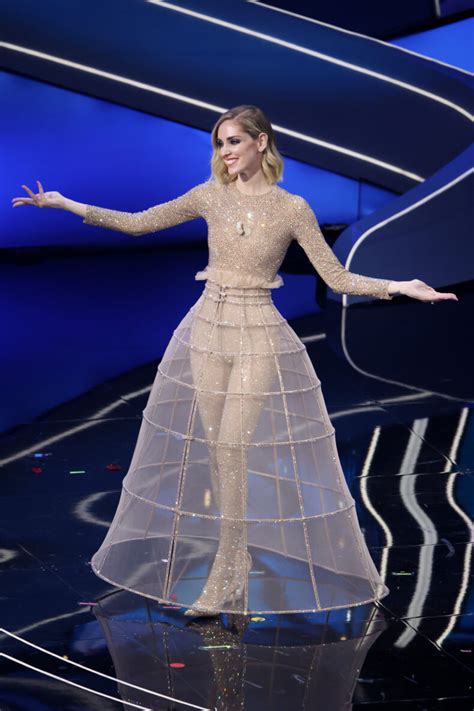 chiara ferragni dior 2023|dior fashion sanremo 2023.